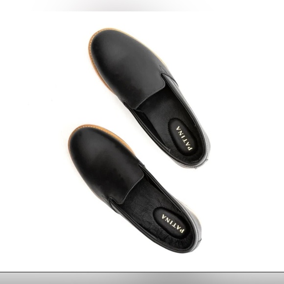 NWOT Women’s Portland Leather Black Patina Rounded Loafers – Size 10.5 - Picture 2 of 11